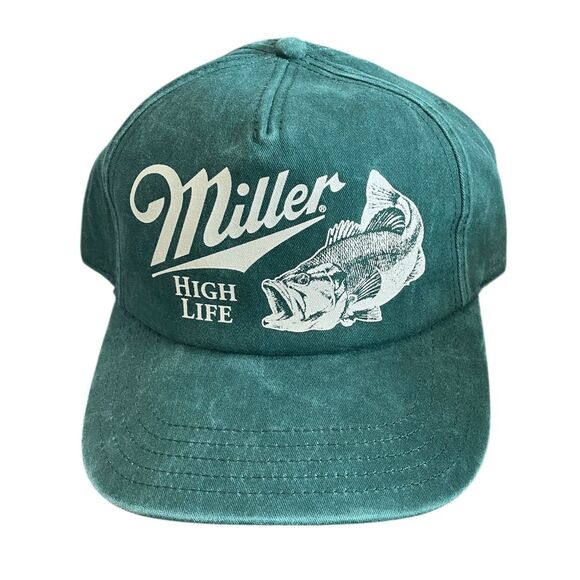 NWT Miller High Life American Needle Bass Snapback Cap Hat - Picture 1 of 5